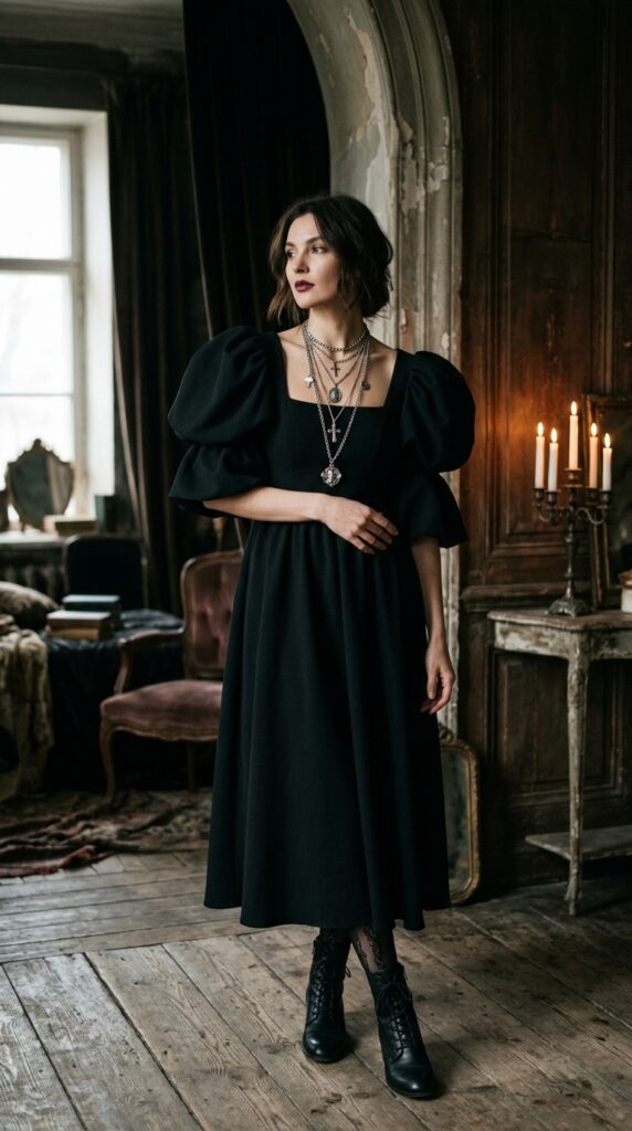 soft goth outfits for women